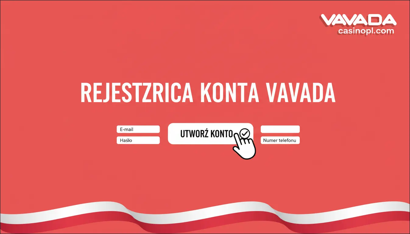 Rejestracja konta w Vavada Casino