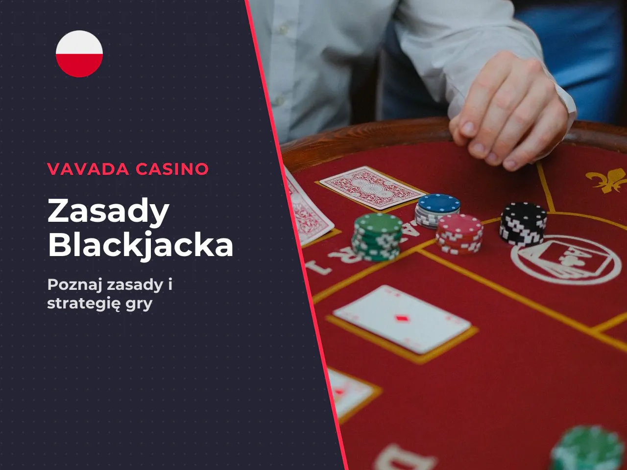 Blackjack rules, card values and the